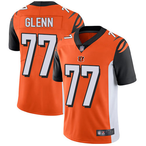 Cincinnati Bengals Limited Orange Men Cordy Glenn Alternate Jersey NFL Footballl 77 Vapor Untouchable